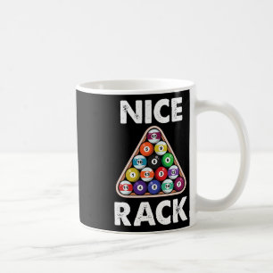 Taza De Café Billiard Nice Rack Billiard Player Gift