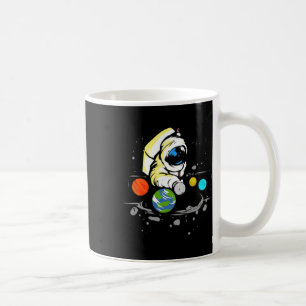 Taza De Café Billiard Player Astronauta Snooker Billiard Gift