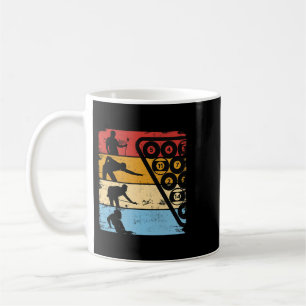 Taza De Café Billiard Snooker Billard Cue 8B Piscina Gráfica Re