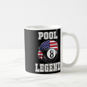 Taza De Café Billiard Team 8 Ll Jugador De Juegos De Piscina Re