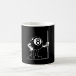 Taza De Café Billiards Cue Sports 8-Ball Personalizado vintage<br><div class="desc">Personalizado vintage con barra de billar,  perfecto para jugar al billar o al billar. Regalo de Guay para los jugadores de billar que les guste dejar bailar las bolas de billar en el billar.</div>