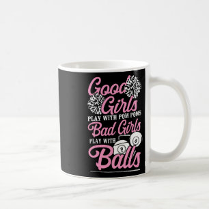 Taza De Café Billiards Pool Player Ball Chica Buenos Chicas Jug
