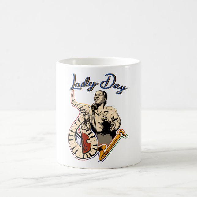 Taza De Café Billie Holiday (Centro)
