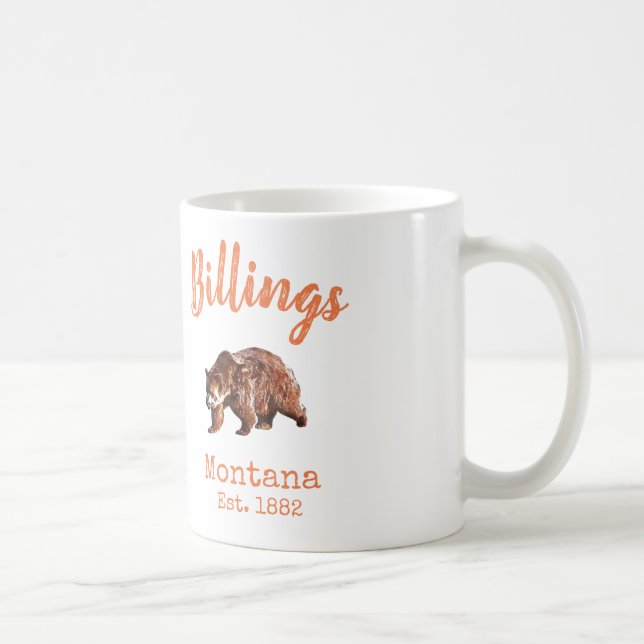 Taza De Café Billings Montana (Derecha)
