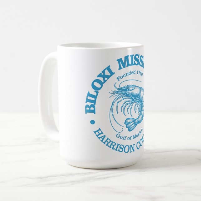 Taza De Café Biloxi (camarón) (Anverso izquierdo)