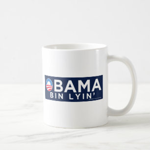 Taza De Café Bin Lyin de Obama