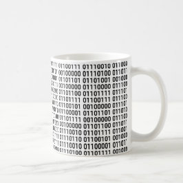 Taza De Café Binario: Amo programar