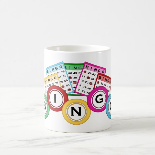 Taza De Café Bingo (Centro)