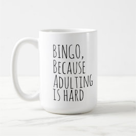 Taza De Café Bingo divertido