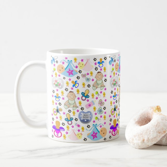 Taza De Café Bink Pacifier Mug (Con donut)