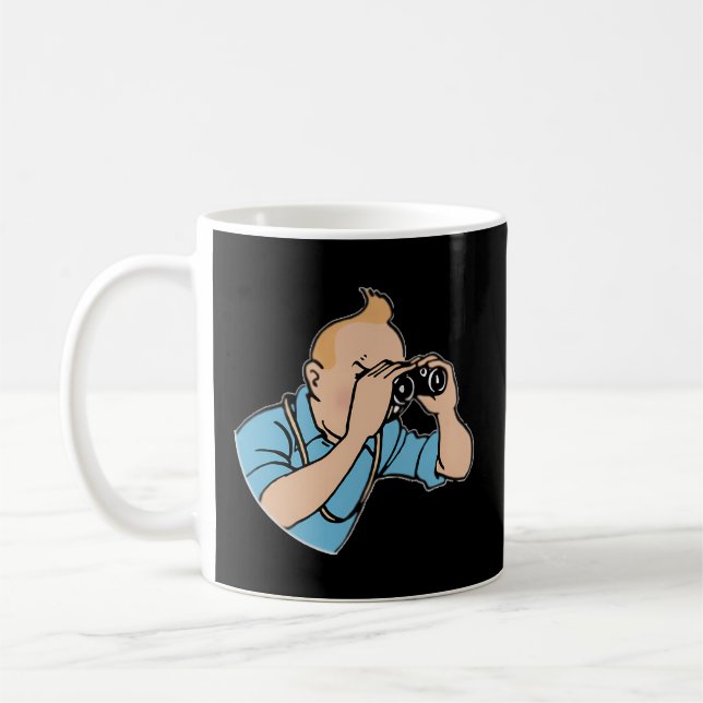 Taza De Café Binoculares de estaño (Izquierda)