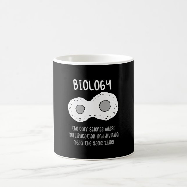 Taza De Café Biología - La biología El único regalo científico (Centro)