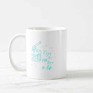 Taza De Café Biología Laboratorio Microscopio Biólogo Regalo Bi