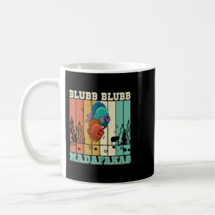 Taza De Café Biólogo acuático de Cichlid Tropical para peces de