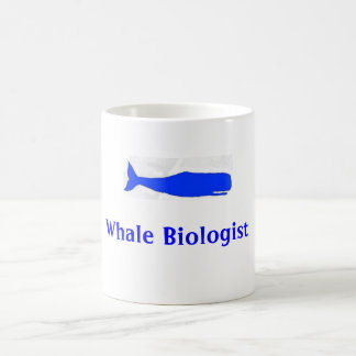 Taza De Café Biólogo de la ballena