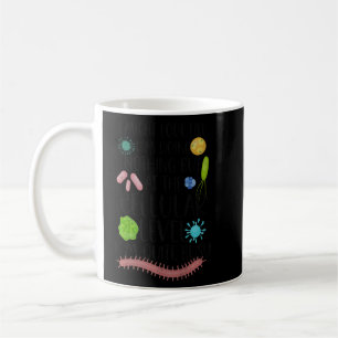 Taza De Café Biólogo Microbiólogo Microbiólogo Laboratorio de M