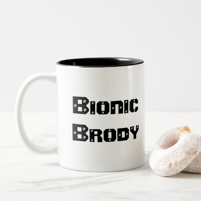 Taza de café Bionic de la colección de Brody (Con donut)
