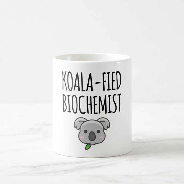 Taza De Café Bioquímico de base koala (Centro)