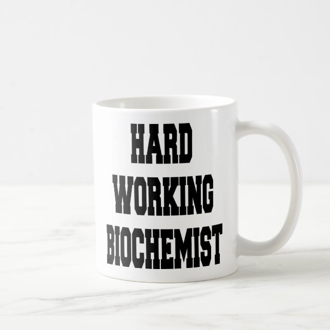 Taza De Café Bioquímico en trabajo duro (Derecha)