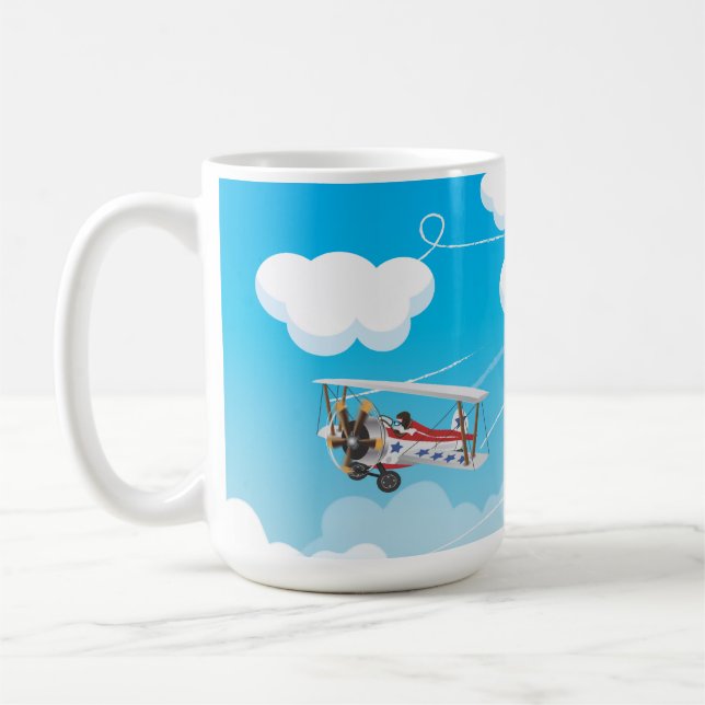 Taza De Café biplanos (Izquierda)