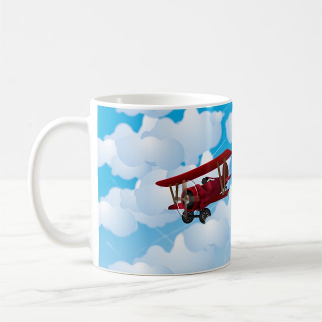 Taza De Café Biplanos (Izquierda)