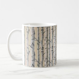 Taza De Café Birch In The Woods Outdoor