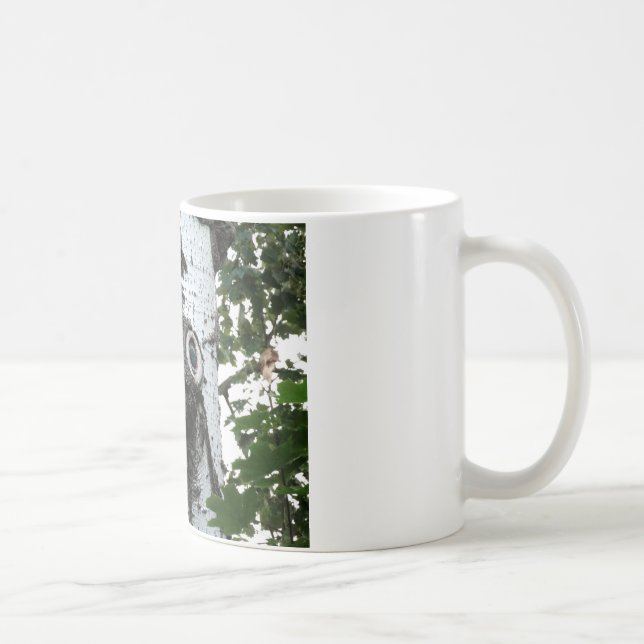 Taza De Café Birch Soul Tree Magic Face Photo Classic (Derecha)