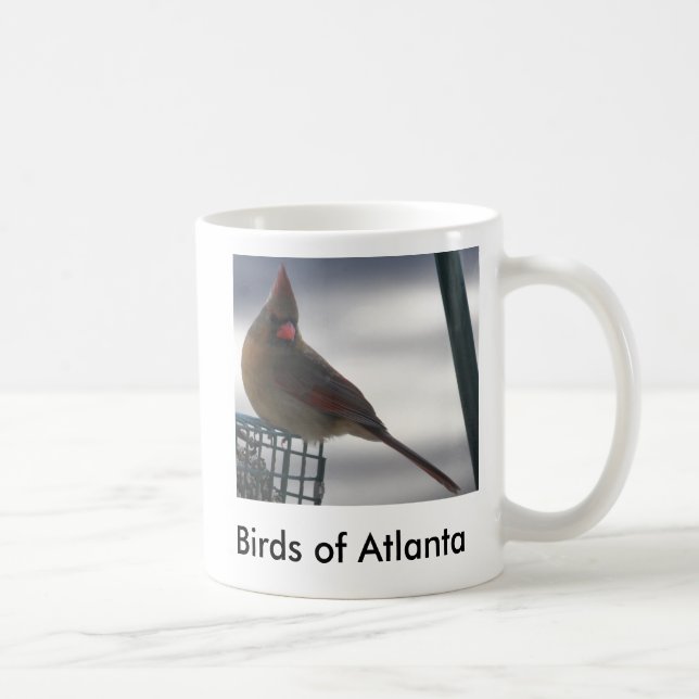 Taza De Café bird5, pájaros de Atlanta (Derecha)