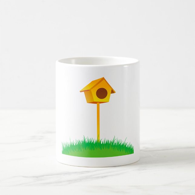 Taza De Café Bird House Mug (Subido por el creador)