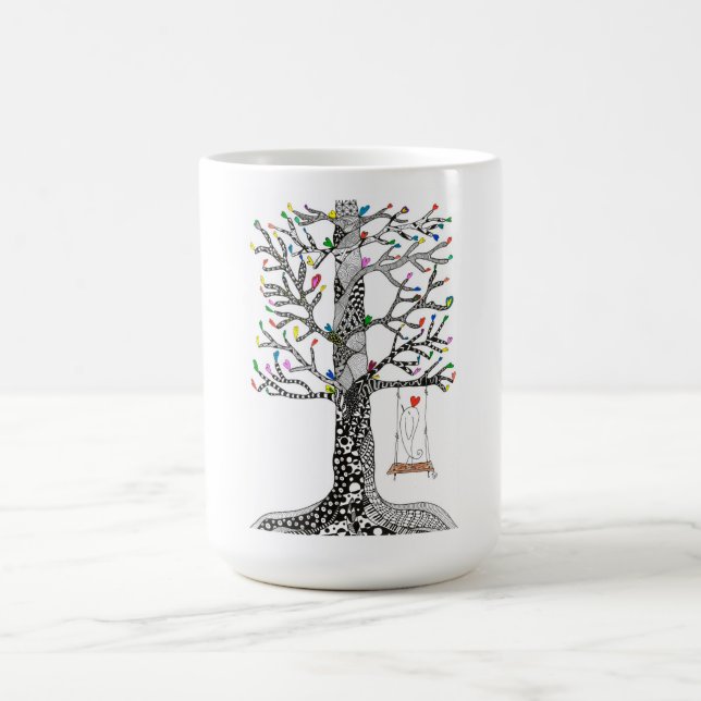 Taza De Café Bird Mug (Centro)