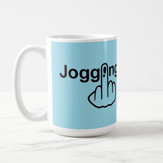 Taza De Café Bird Mug Fliping Jogging Flip (Izquierda)