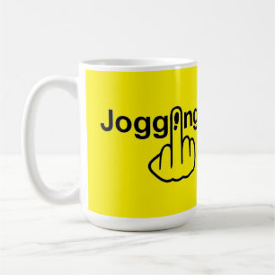 Taza De Café Bird Mug Fliping Jogging Flip