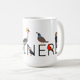 Taza De Café Bird Nerd X Coffee Mug