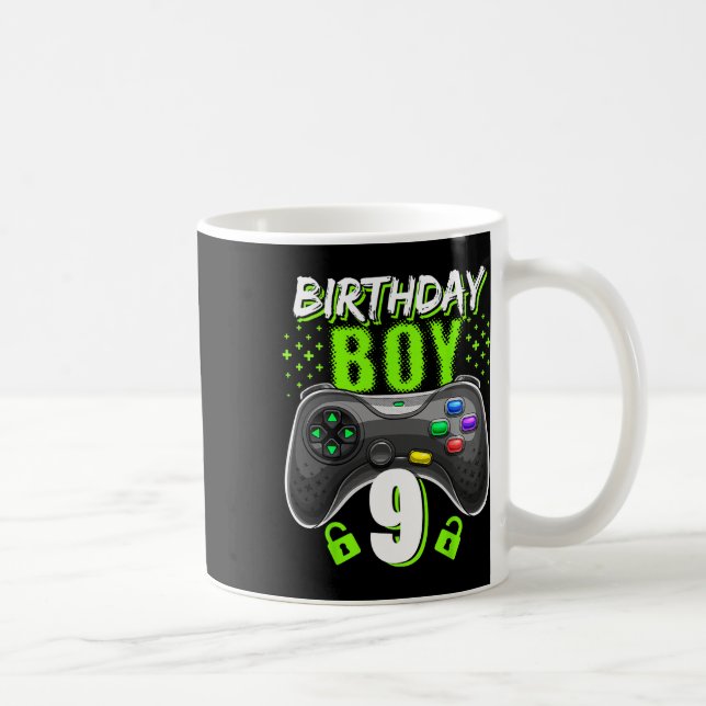 Taza De Café Birday Boy 9 Video Game Controller Gamer 9Bir (Derecha)
