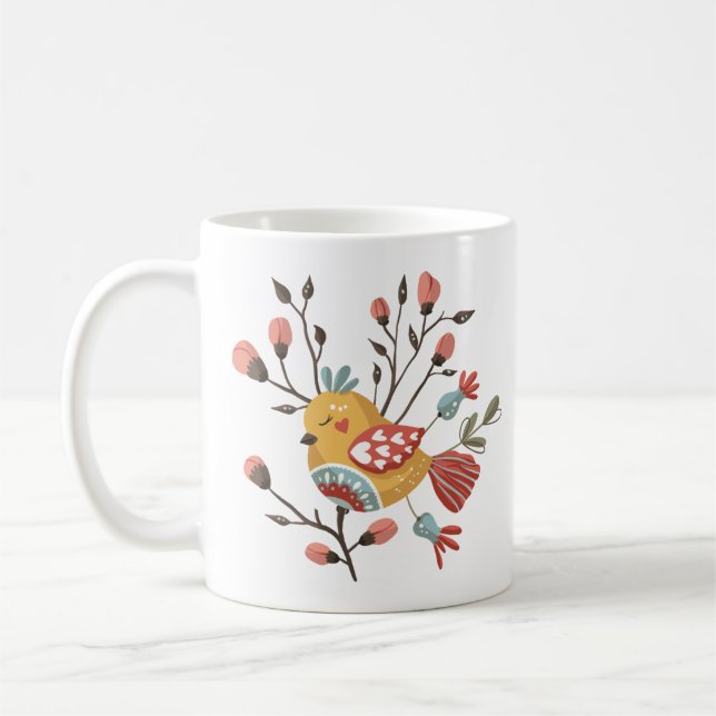Taza De Café Birdie Mug (Izquierda)
