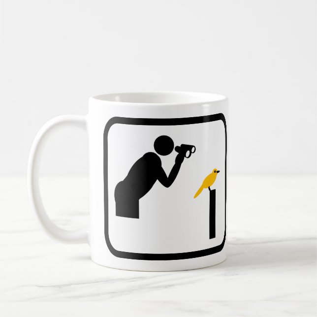 Taza De Café Birdwatcher Pro (Izquierda)