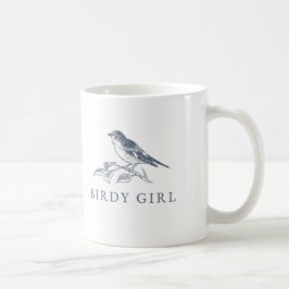 Taza De Café Birdy Chica Bird lover Coffee Mug