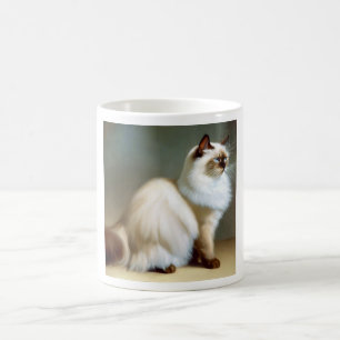 Taza De Café Birman Cat