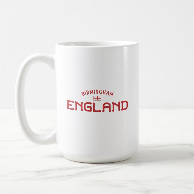Taza De Café Birmingham England con problemas (Izquierda)