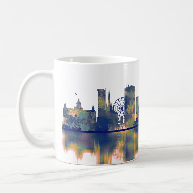 Taza De Café Birmingham Skyline (Izquierda)