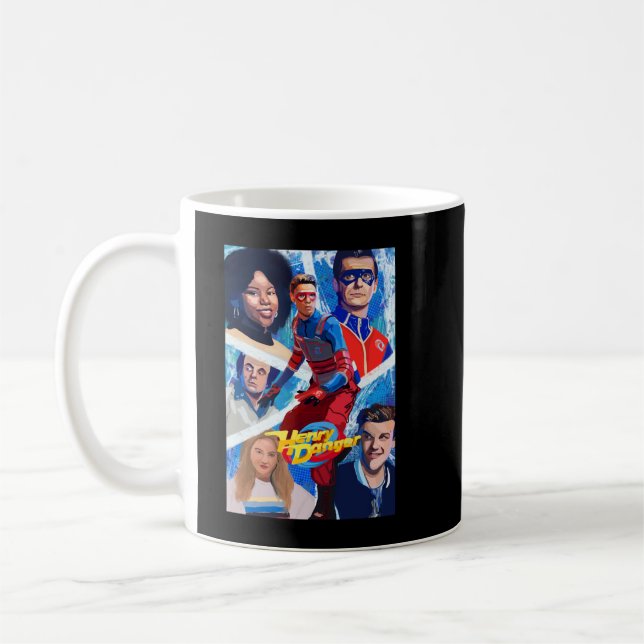 Taza De Café Birthday Gift Henry Danger Poster Streetwear Boys  (Izquierda)