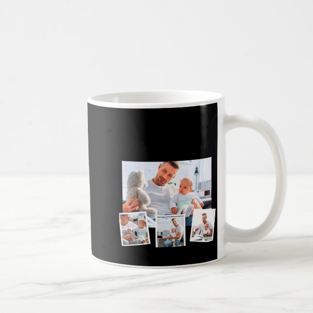 Taza De Café Birthday Name Age Photo Collage  (Derecha)