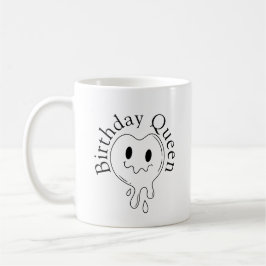 Taza De Café Birthday Queen