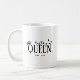 Taza De Café Birthday queen