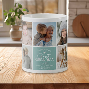 Taza De Café BISABUELA 'la más querida' Collage de Fotos