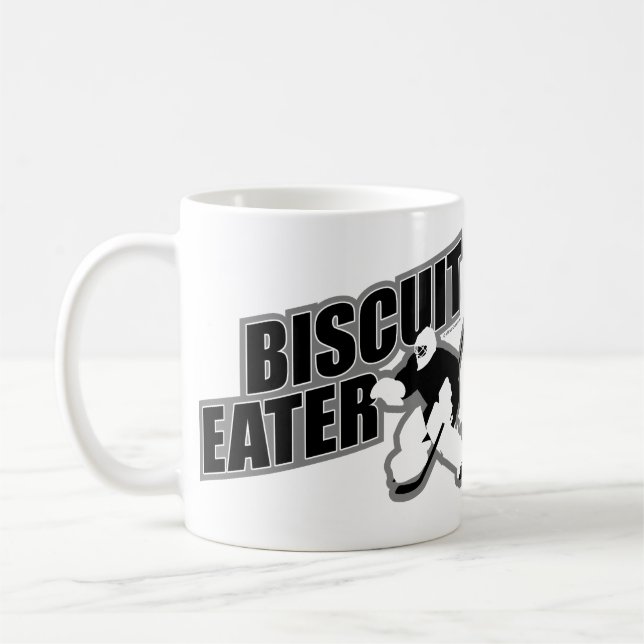 Taza De Café Biscuit Eater (Hockey Goalie) Coffee Mug (Izquierda)