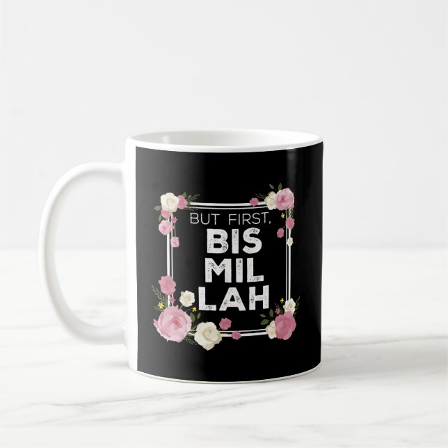 Taza De Café Bismillah Islam para musulmanes (Izquierda)