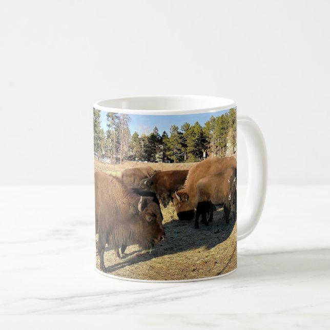 Taza De Café Bison de Colorado (Anverso derecho)