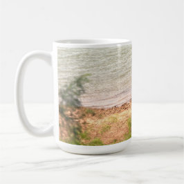 Taza De Café Bison en el agua