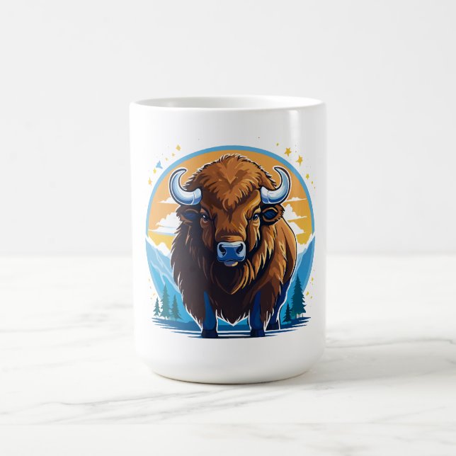 Taza De Café bisonte americano (Centro)